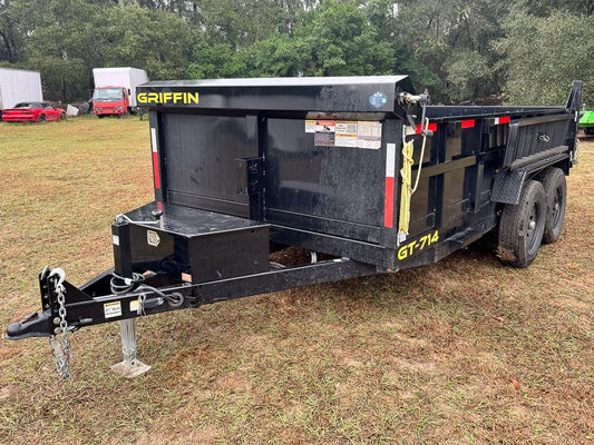 14' x 7' Manufacturer Bumper Pull Dump 44162