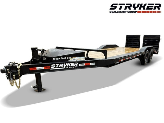 22' Stryker SET Bumper Pull Equipment Trailer DOF - (2) 7K Axles 4080