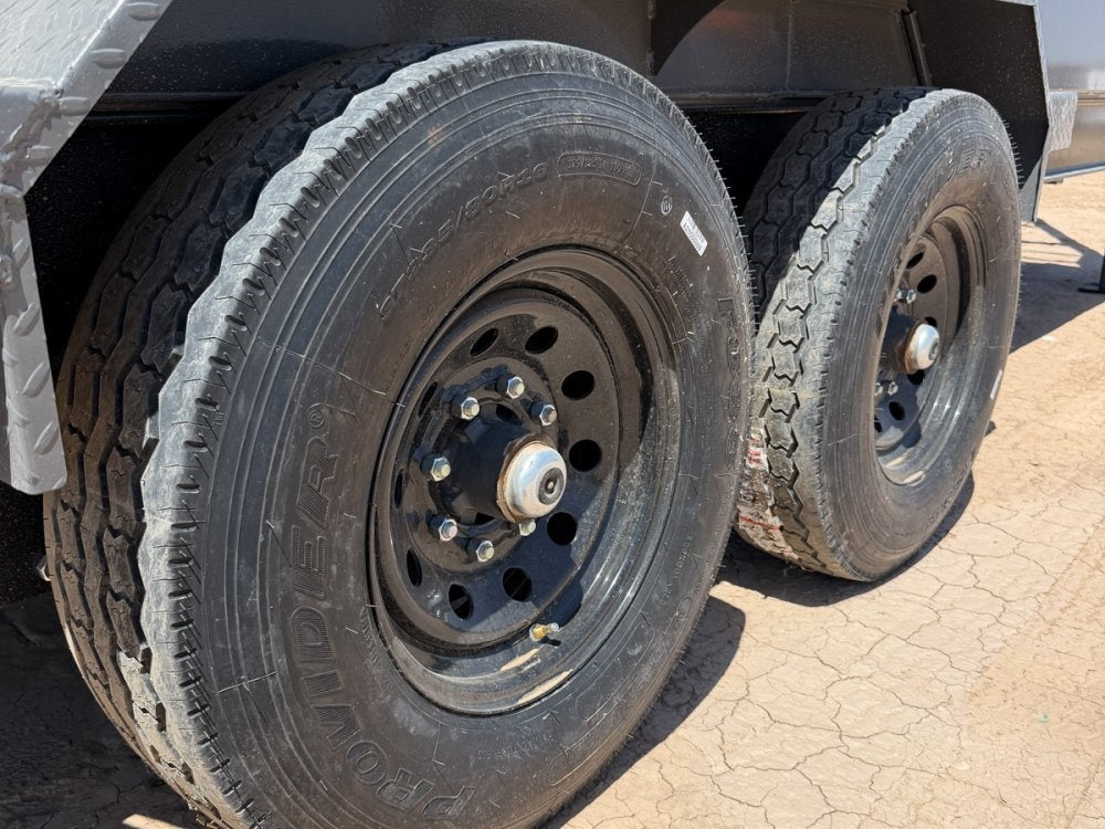 16' Stryker SDT Gooseneck Dump Trailer 36" Side Walls - (2) 7k Axles 4162