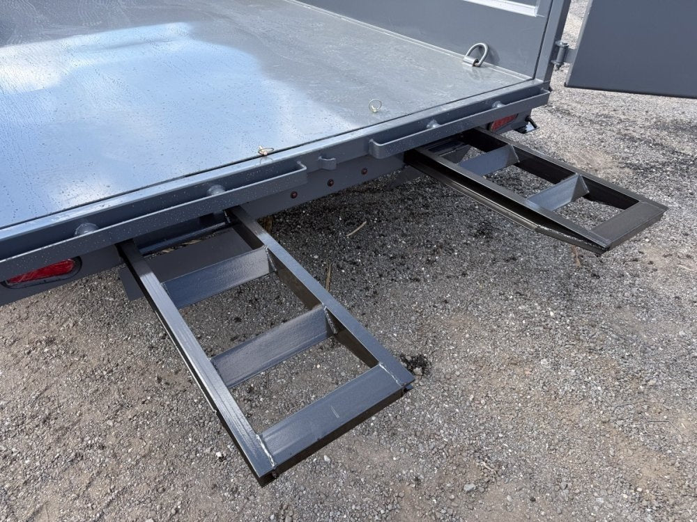 14' Stryker SDT Bumper Pull Dump Trailer 24" Side Walls - (2) 7k Axles 004313