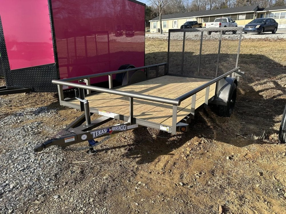 6 x 12 SA Pipe Top Utility Trailer Texas Bragg 3.5K 260720