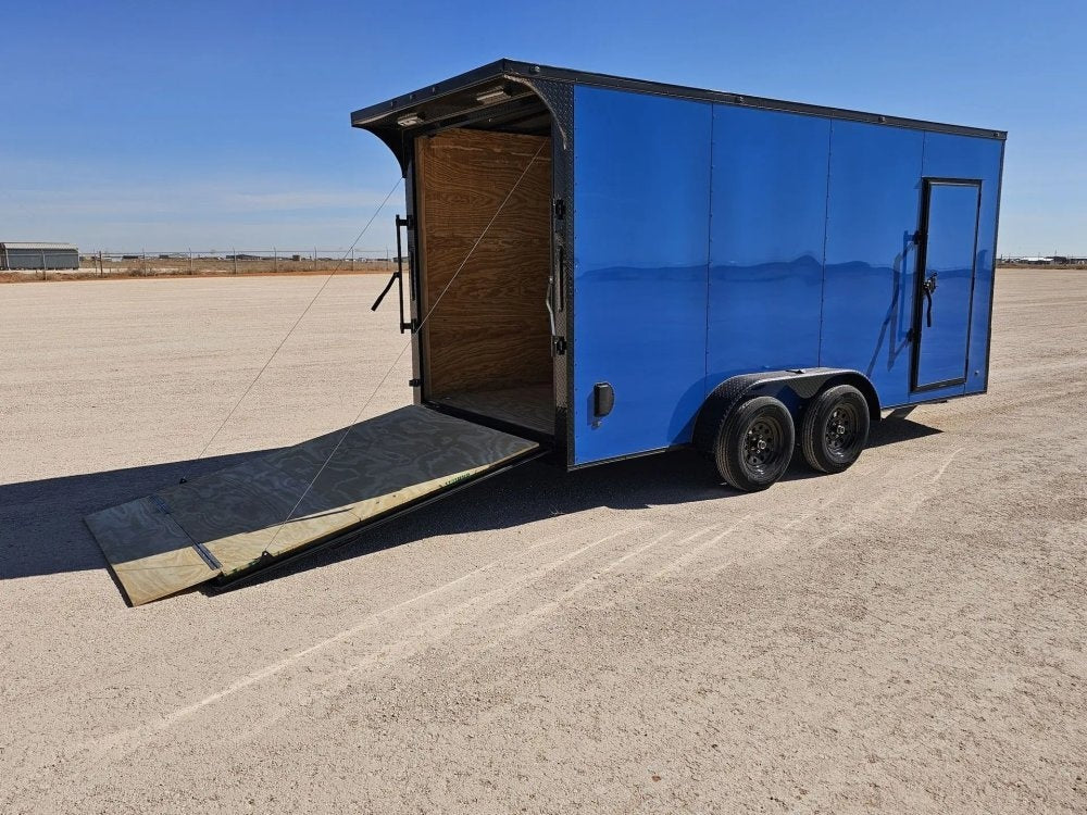 Steel Pines Cargo 7x16 TA2 Enclosed Trailer 7K 39837
