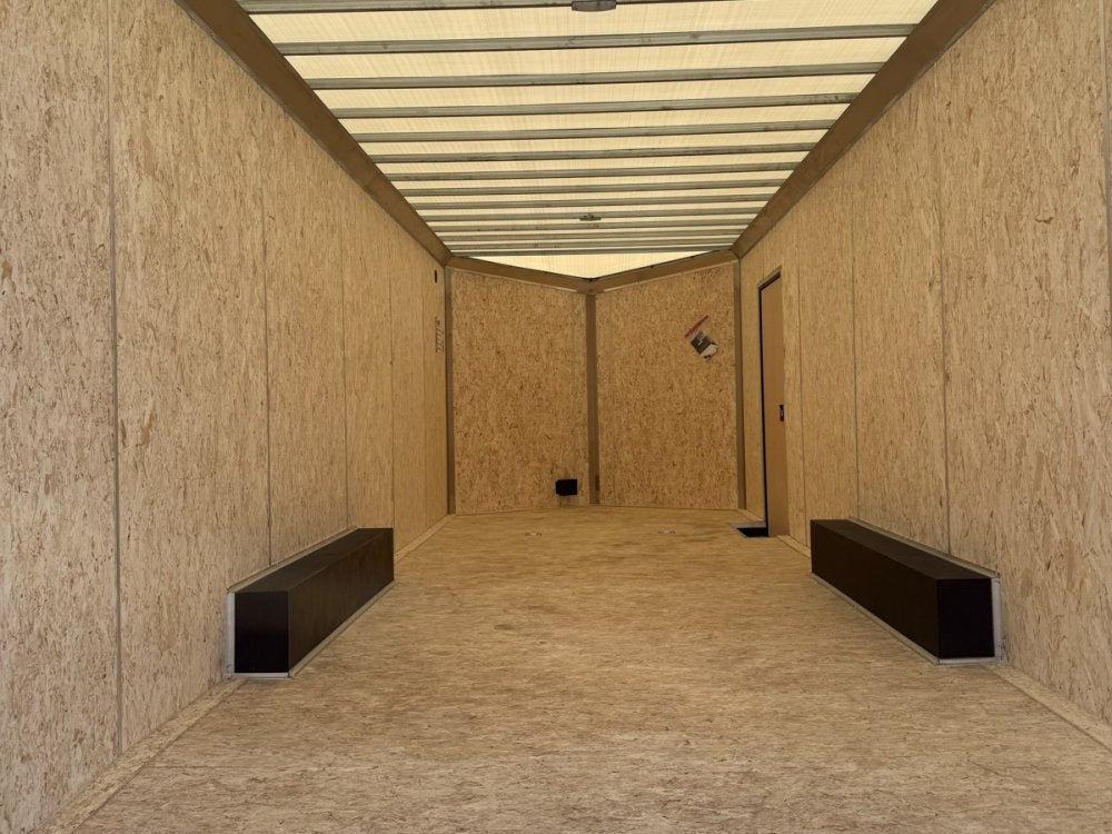 8.5 x 24 Look Trailers Element SE Flat Top V Nose Enclosed Trailer - (2) 5.2k lb Axles 140442