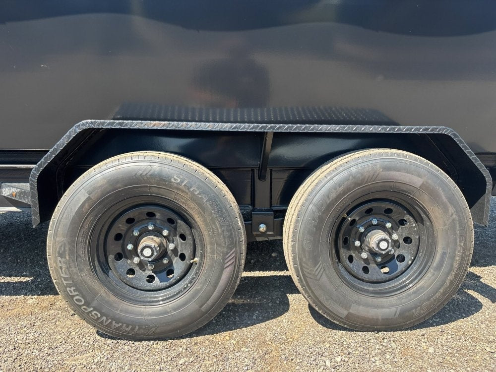 Dura Haul 16' GN Roll off Bundle (2) 8k Axles + 3 Bins w/ 4' Walls 01096A