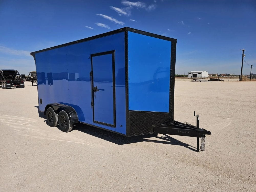 Steel Pines Cargo 7x16 TA2 Enclosed Trailer 7K 39837
