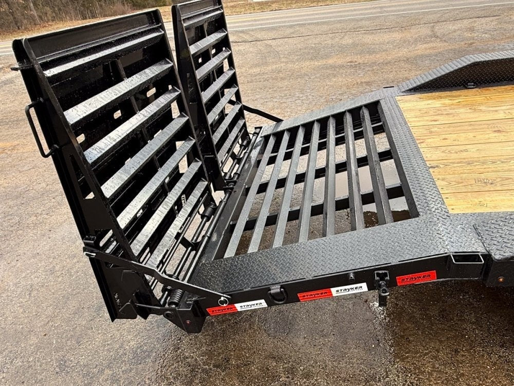 22' Stryker SET Bumper Pull Equipment Trailer DOF - (2) 8K Axles 4080