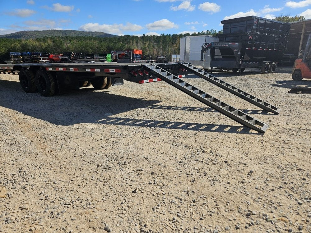 40' Stryker Gooseneck (2) 12K Axles Straight Deck Dual Wheels 3654