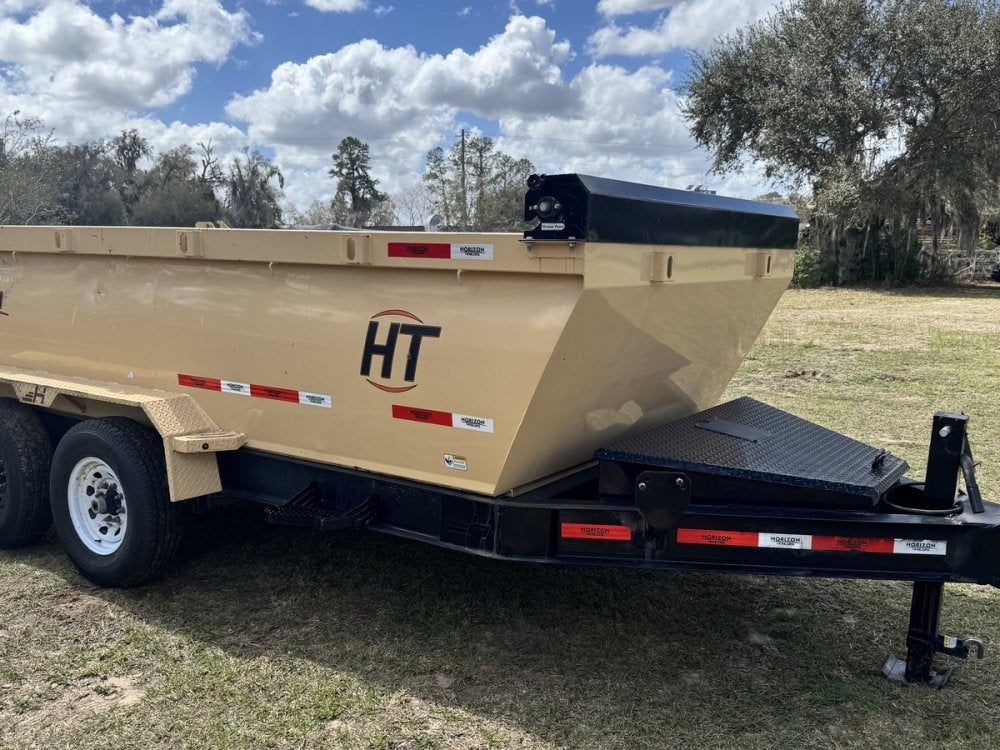 14' x 7' Horizon Bumper Pull Dump 1887