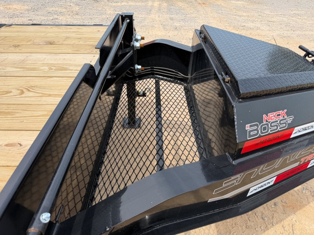 28' Horizon FTS Bumper Pull Hydraulic Deckover Tilt Trailer - 10K Axles 15102