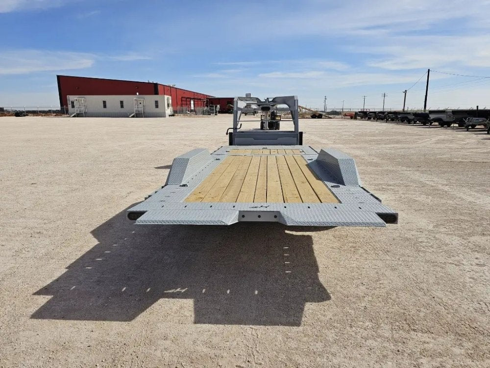 24' Horizon ETZ Gooseneck Equipment Tilt Trailer - (2) 8K Axles 15556