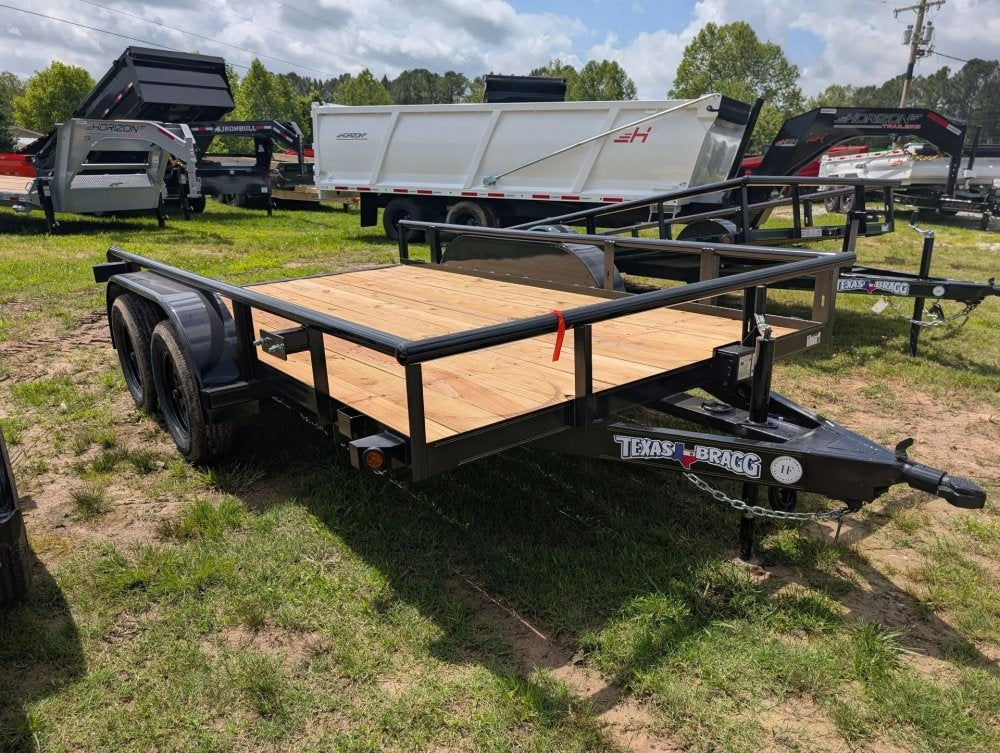 6 x 12 SA Pipe Top Utility Trailer Texas Bragg 6.5k 253086