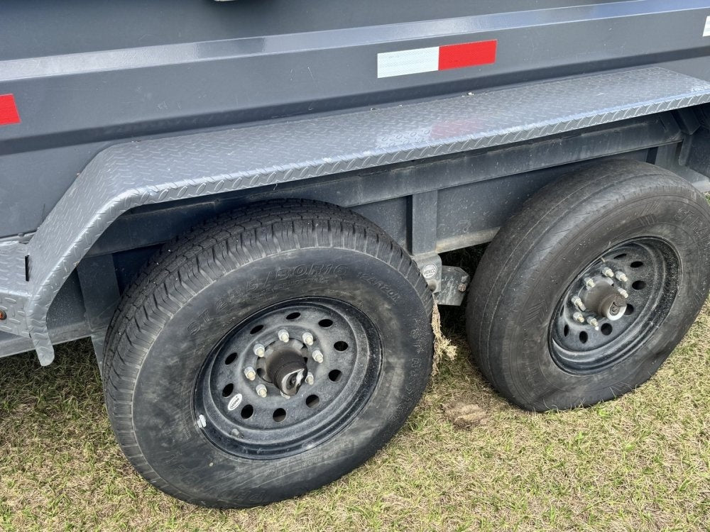 14' x 7' ED Trailers Bumper Pull Dump 772