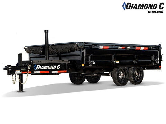 Diamond C DOD Bumper Pull Dump Trailer - Stryker Dealership Group