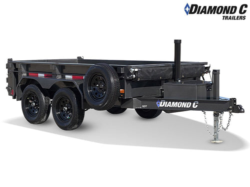 Diamond C GDT Bumper Pull Dump Trailer