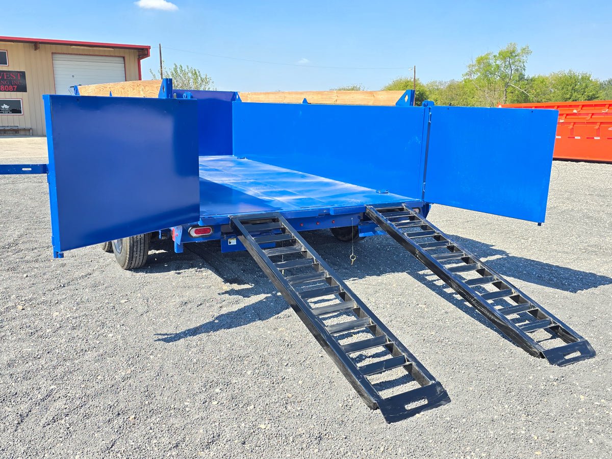 Diamond C LPT Bumper Pull Low Profile Dump Trailer - Stryker Dealership Group