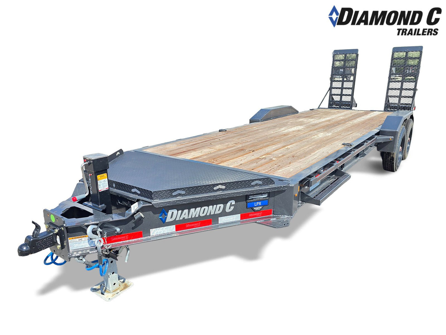 Diamond C LPX Low Profile Bumper Pull Equipment Trailer
