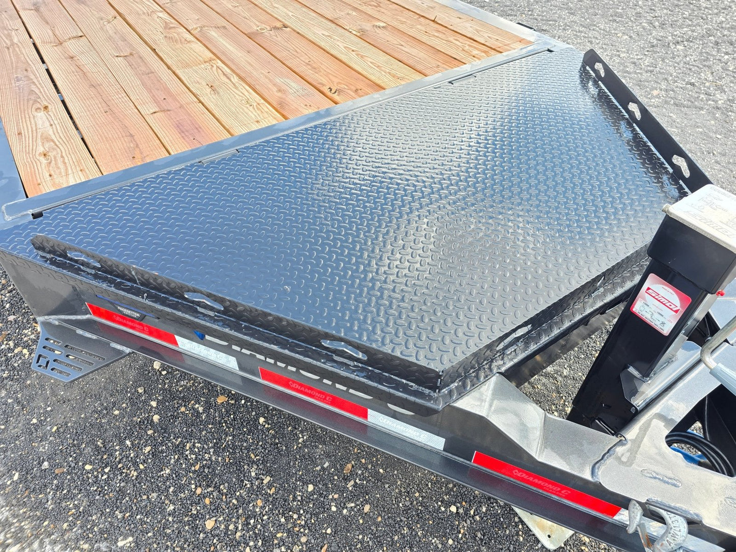 Diamond C LPX Low Profile Bumper Pull Equipment Trailer