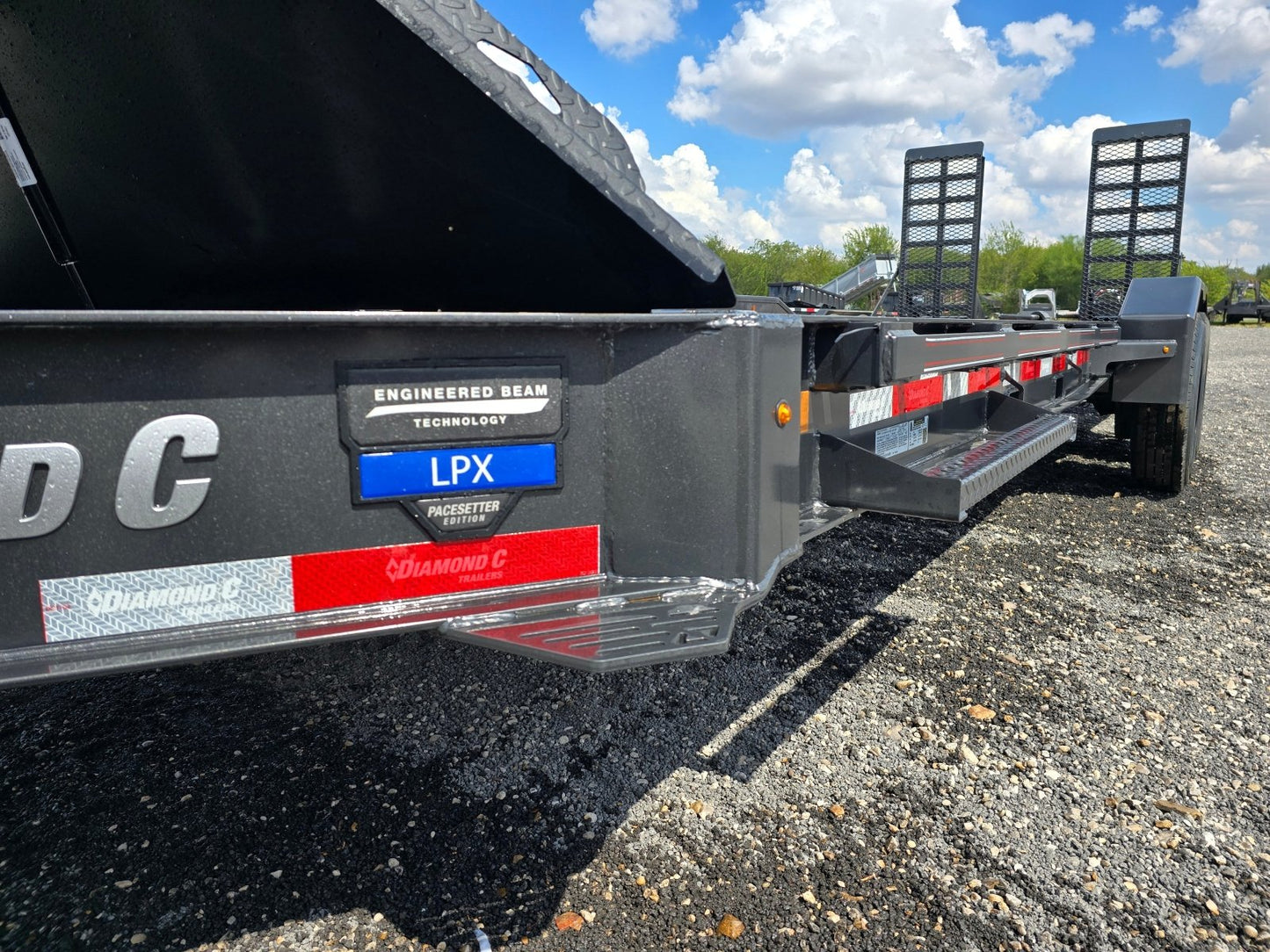 Diamond C LPX Low Profile Bumper Pull Equipment Trailer