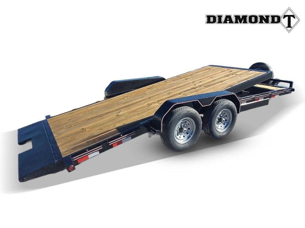 Diamond T Skid Pro 1406 18' Tilt Trailer 7K (16'+2') - Equipment Tilt - TrailerSwap