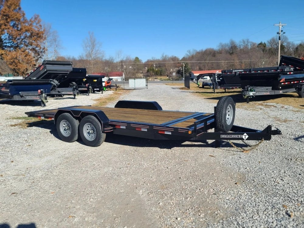 Diamond T Skid Pro 1406 18' Tilt Trailer 7K (16'+2') - Equipment Tilt - TrailerSwap