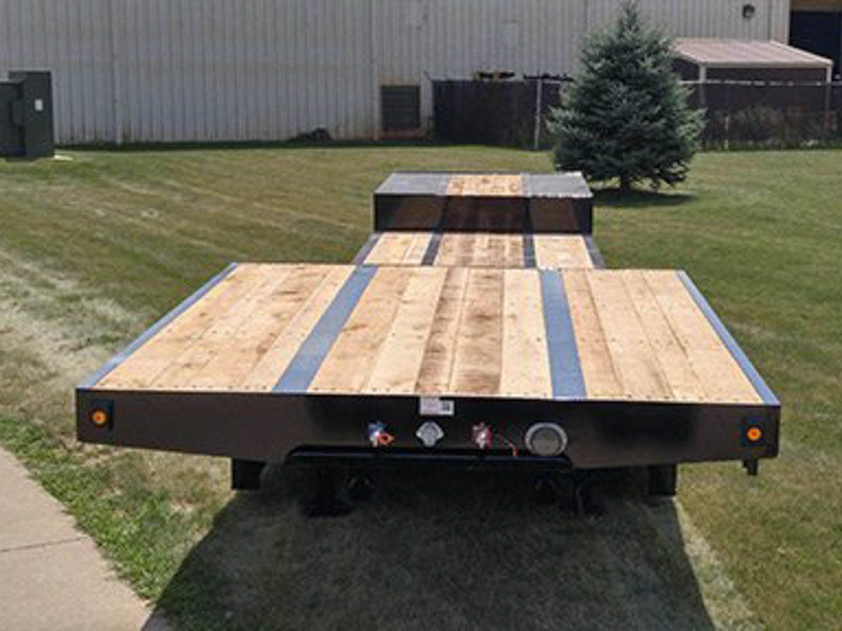 Behnke Double Drop Semi Trailer
