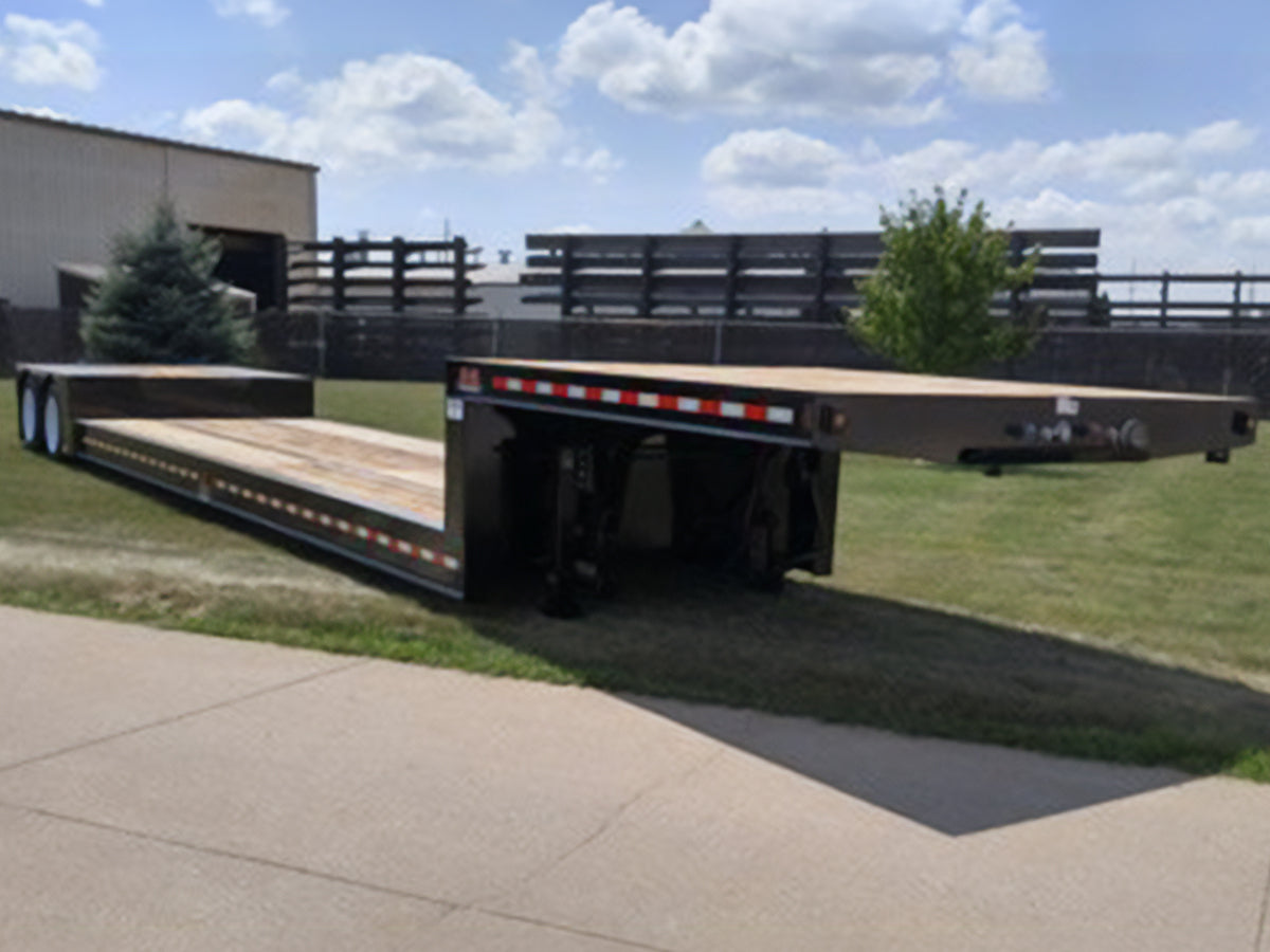 Behnke Double Drop Semi Trailer
