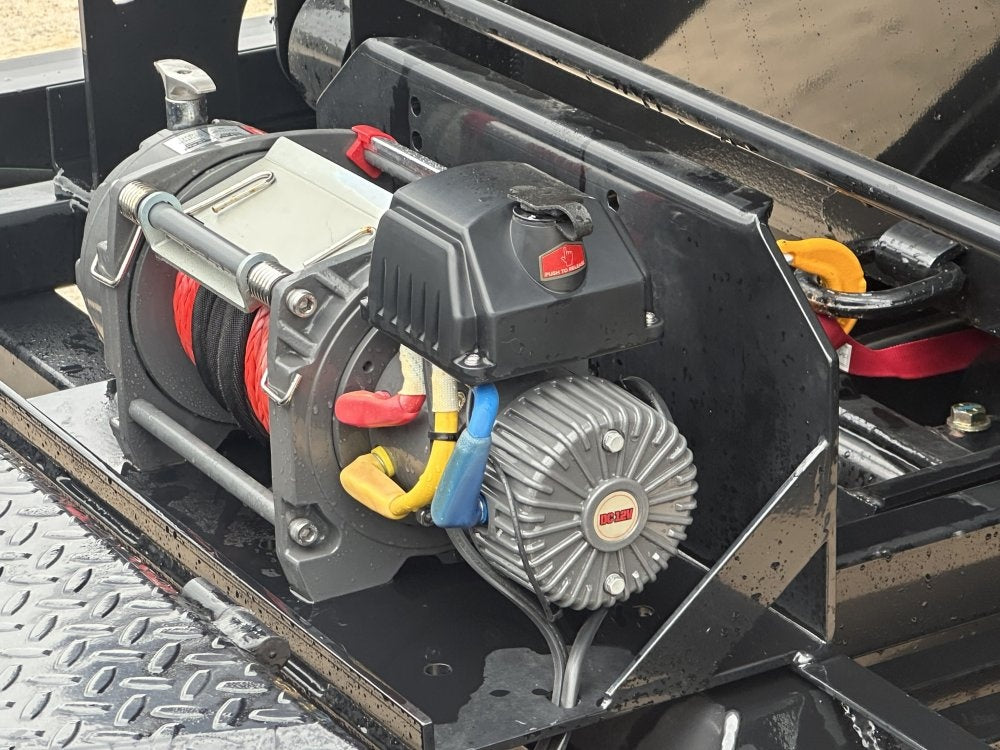 Dura Haul 14' BP Roll Off Bundle (2) 7k Axles + 2 Bin 4' Walls - Roll Off Packages - RO 14' Bumper Pull - TrailerSwap