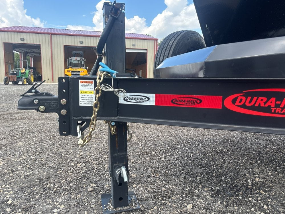 Dura Haul 14' BP Roll Off Bundle (2) 7k Axles + 3 Bin 4' Walls - Roll Off Packages - RO 14' Bumper Pull - TrailerSwap