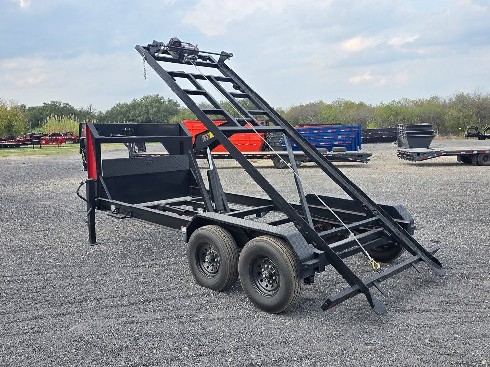 Dura Haul 14' RKO GN Roll Off Base (2) 7k Axles - Roll Off Base Trailer - RO 14' Gooseneck - TrailerSwap