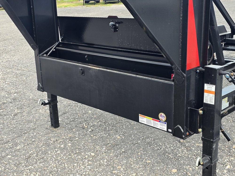 Dura Haul 14' RKO GN Roll Off Base (2) 7k Axles - Roll Off Base Trailer - RO 14' Gooseneck - TrailerSwap