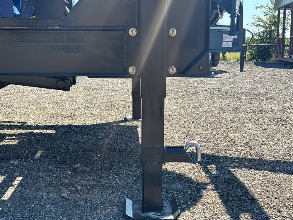 Dura Haul 16' GN Roll off Bundle (2) 8k Axles + 2 Bins w/ 4' Walls - Roll Off Packages - RO 16' Gooseneck - TrailerSwap