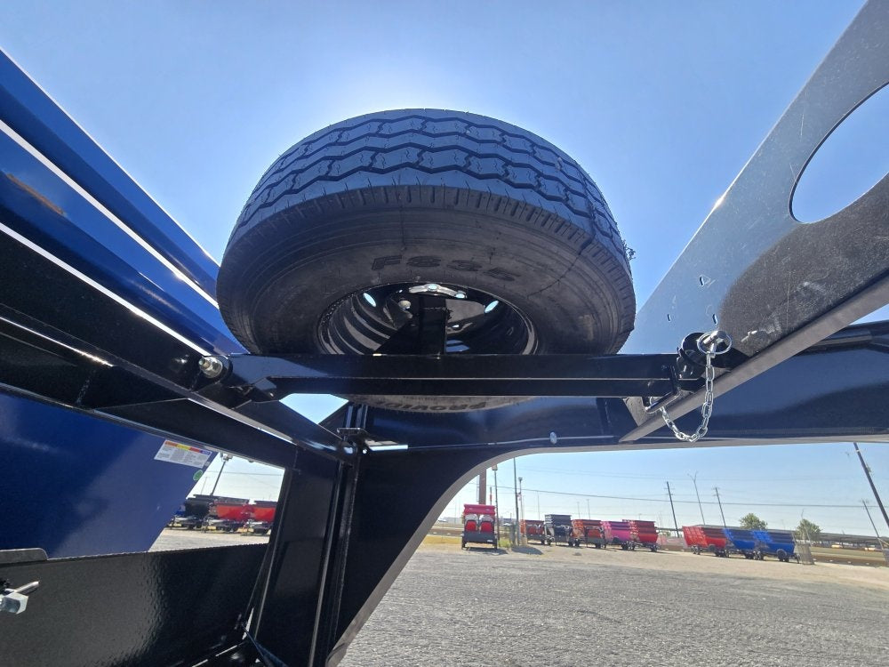 Dura Haul 16' GN Roll off Bundle (2) 8k Axles + 3 Bins w/ 4' Walls - Roll Off Packages - RO 16' Gooseneck - TrailerSwap