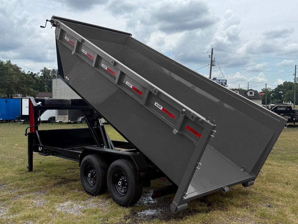 Dura Haul 16' GN Roll Off Bundle (2) 7k Axles + Bin 4' Walls - Roll Off Packages/RO 16' Gooseneck - Stryker Dealership Group