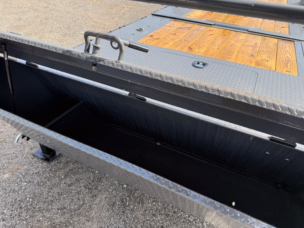 24' Horizon HET Gooseneck Equipment Tilt Trailer Drive Over Fenders - (2) 10K Axles 16856