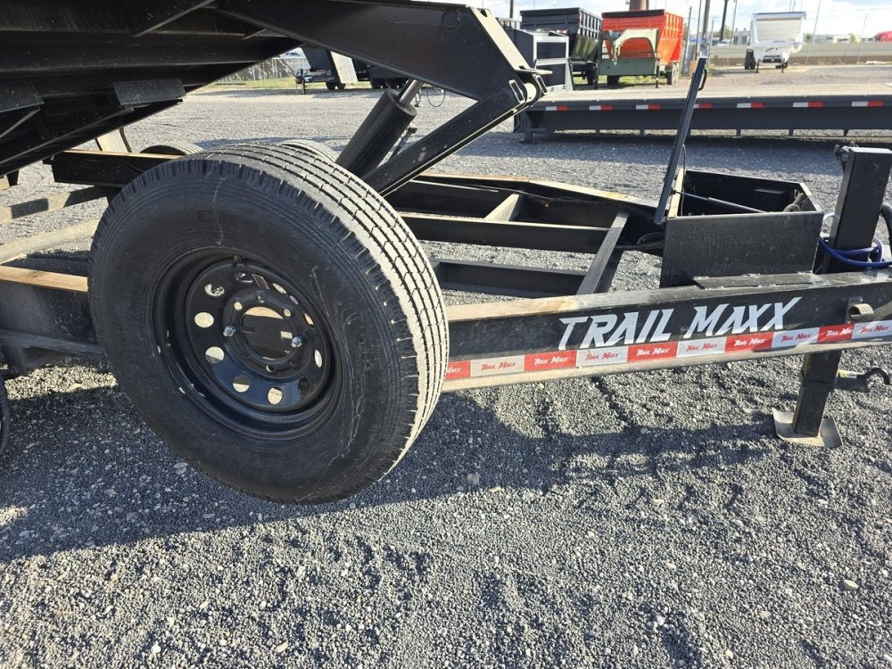 16' x 83" Trail Maxx Bumper Pull Dump 891