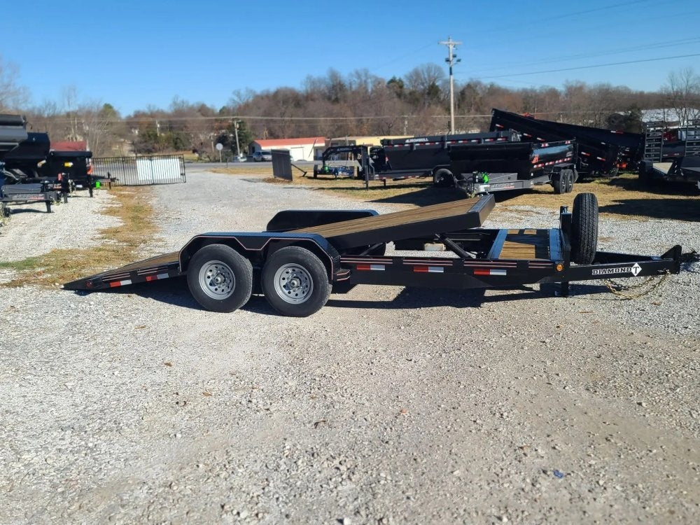 Diamond T Skid Pro 1406 18' Tilt Trailer 7K (16'+2') 34541