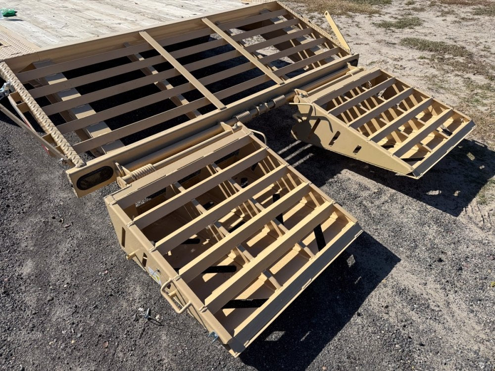 34' EWZ Gooseneck Equipment Hauler 8k Axles 12115