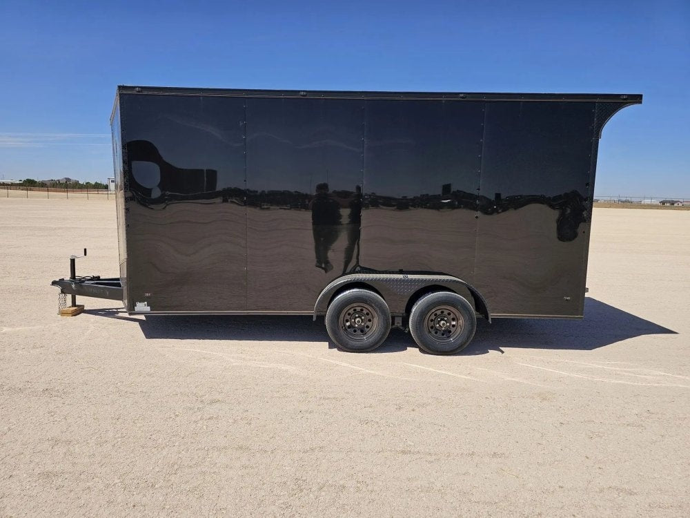Steel Pines Cargo 7x16 TA2 Enclosed Trailer 7K 39951