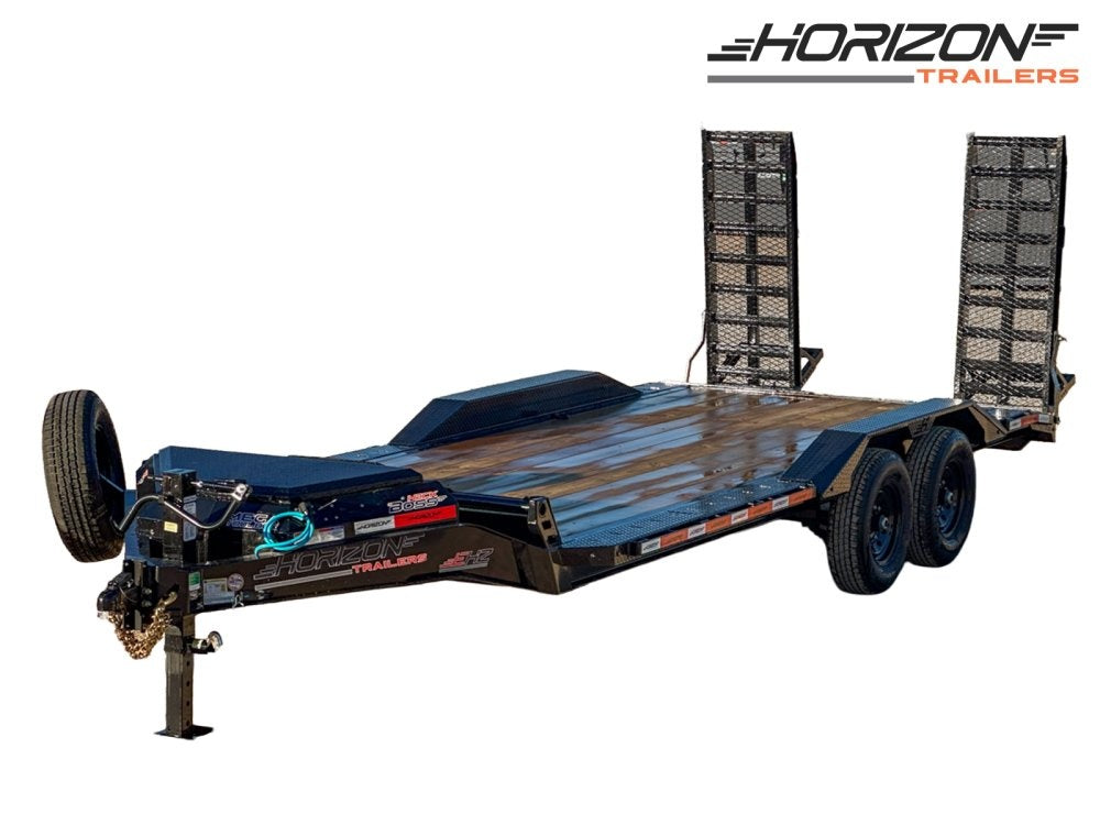 EHZ 20' x 83" BP EQUIPMENT TRAILER (2) 7K Axles, Stand Up Ramps, 14 Ply Tires - Equipment Trailers - Stryker Dealership Group