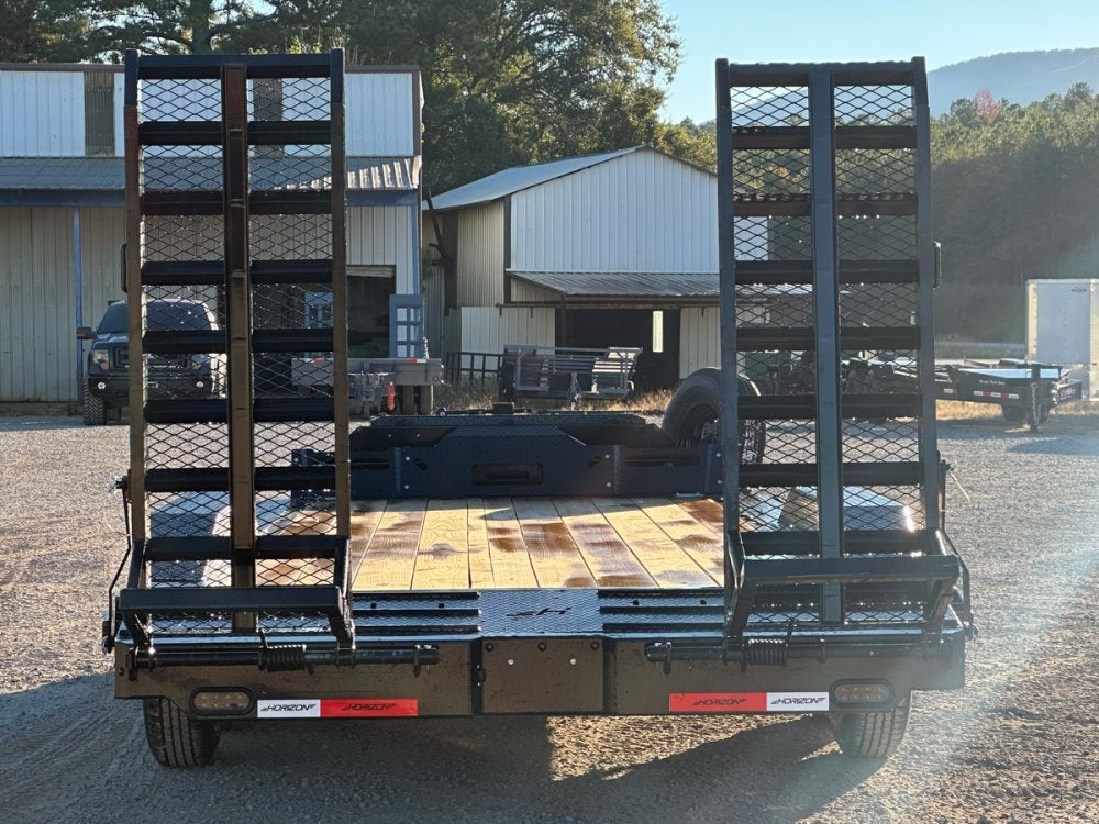 EHZ 20' x 83" BP EQUIPMENT TRAILER (2) 7K Axles, Stand Up Ramps, 14 Ply Tires - Equipment Trailers - Stryker Dealership Group