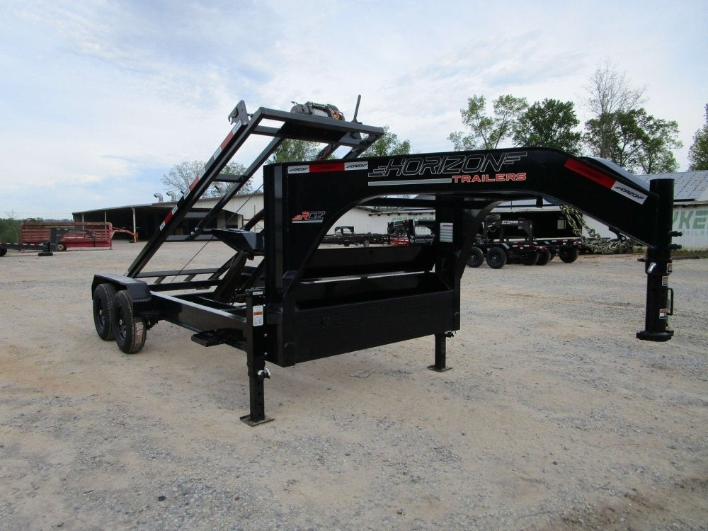 16' Horizon RDZ Gooseneck Roll Off Base Trailer - (2) 7K Axles 016366