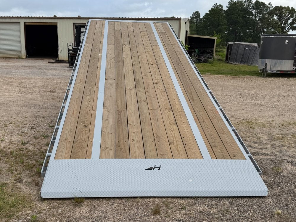 28' Horizon FTS Gooseneck Hydraulic Deckover Tilt Trailer - 10K Axles 15109