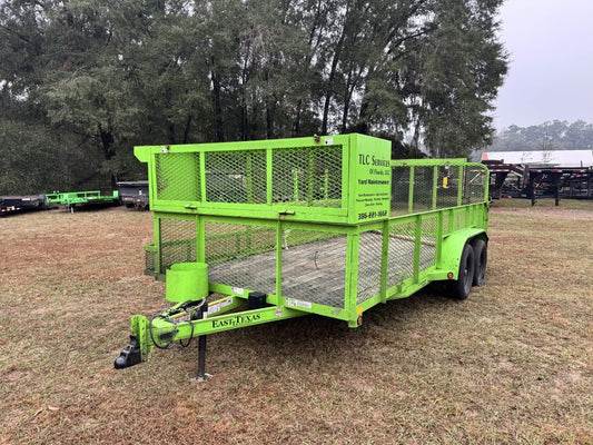16' x 83" East Texas Utility Trailers 39804