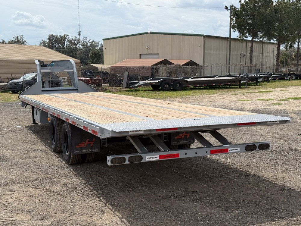 30' Horizon FFH Gooseneck Deckover Full Tilt Trailer - (2) 12k Axles 12391