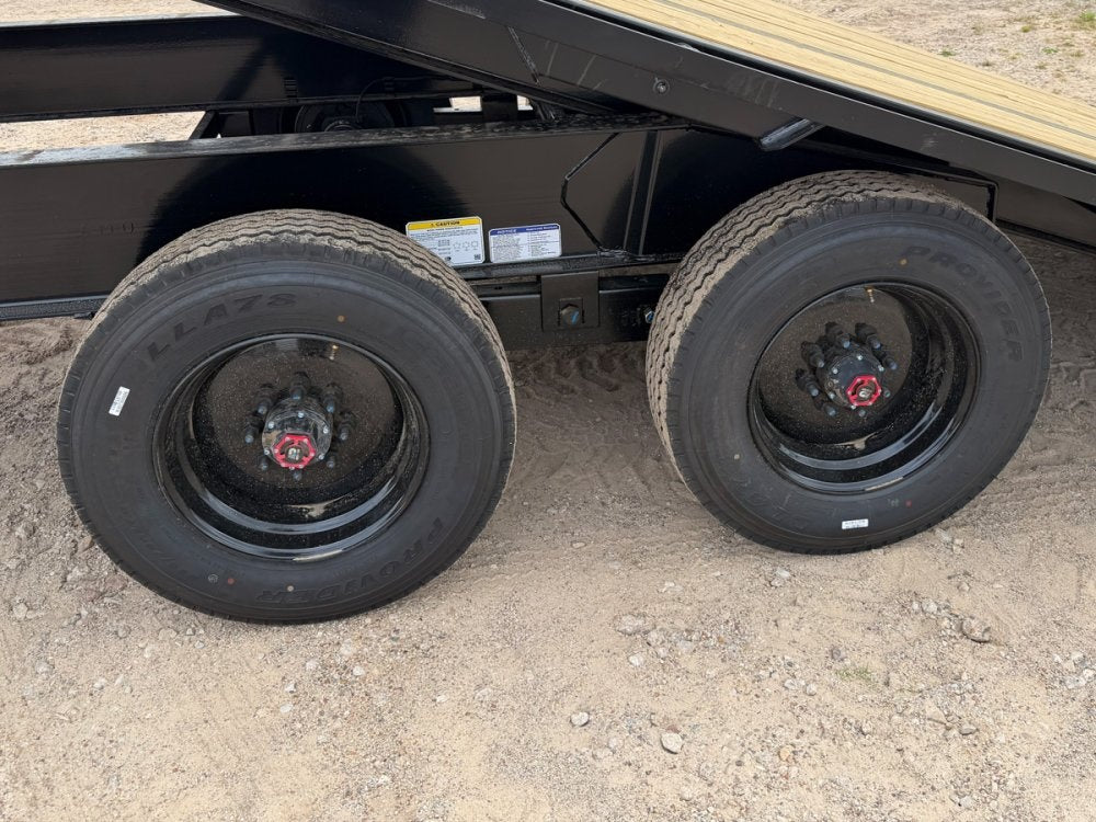 28' Horizon FTS Gooseneck Hydraulic Deckover Tilt Trailer - 10K Axles 16529