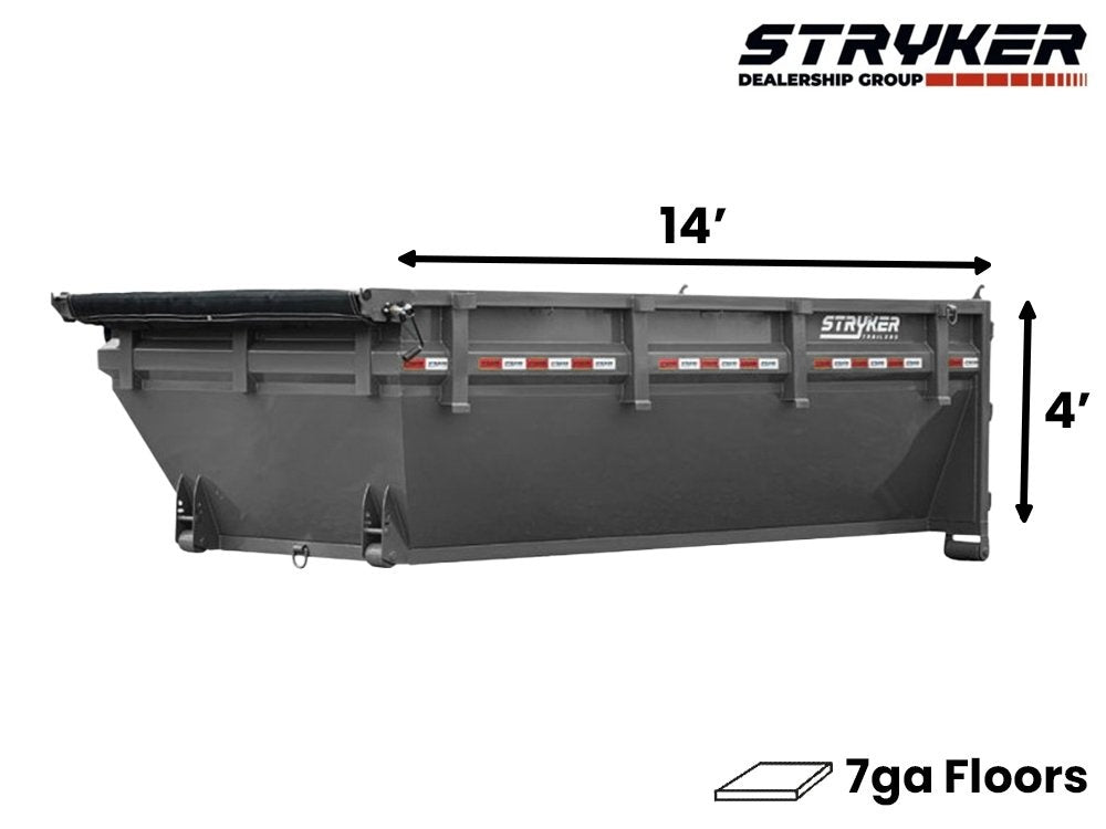 14' Stryker Roll Off Bin - 4' Side Walls 1411