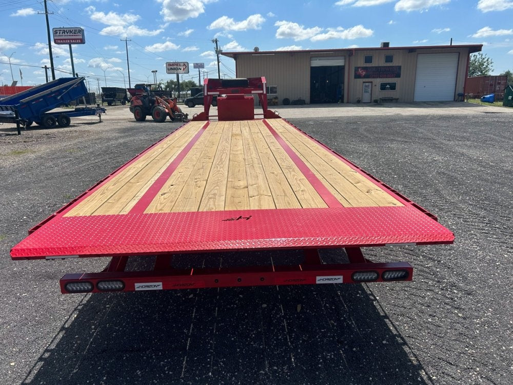 28' Horizon FFT Gooseneck Full Deckover Tilt Trailer - (2) 10K Axles 016937