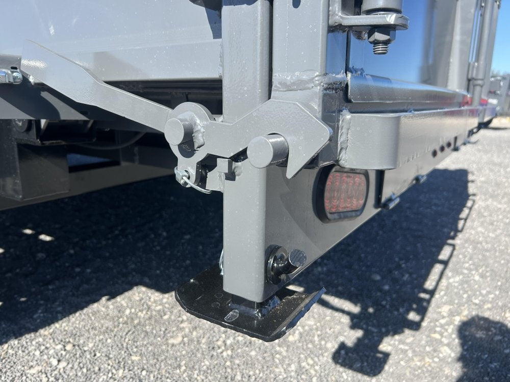 14' Stryker SDT Bumper Pull Dump Trailer 48" Side Walls - (2) 7k Axles 3928
