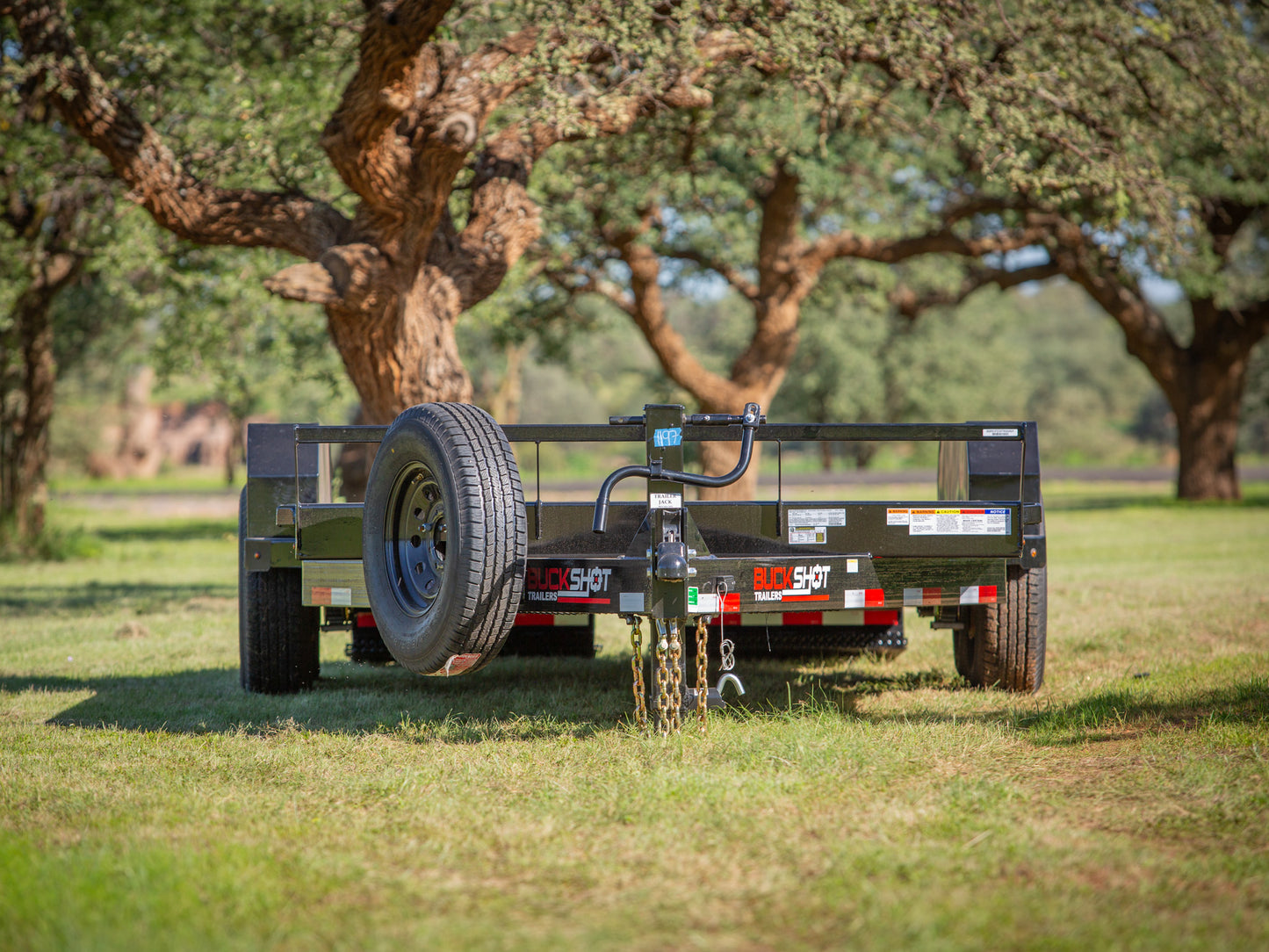 Buckshot Gauge Bumper Pull Equipment Trailer