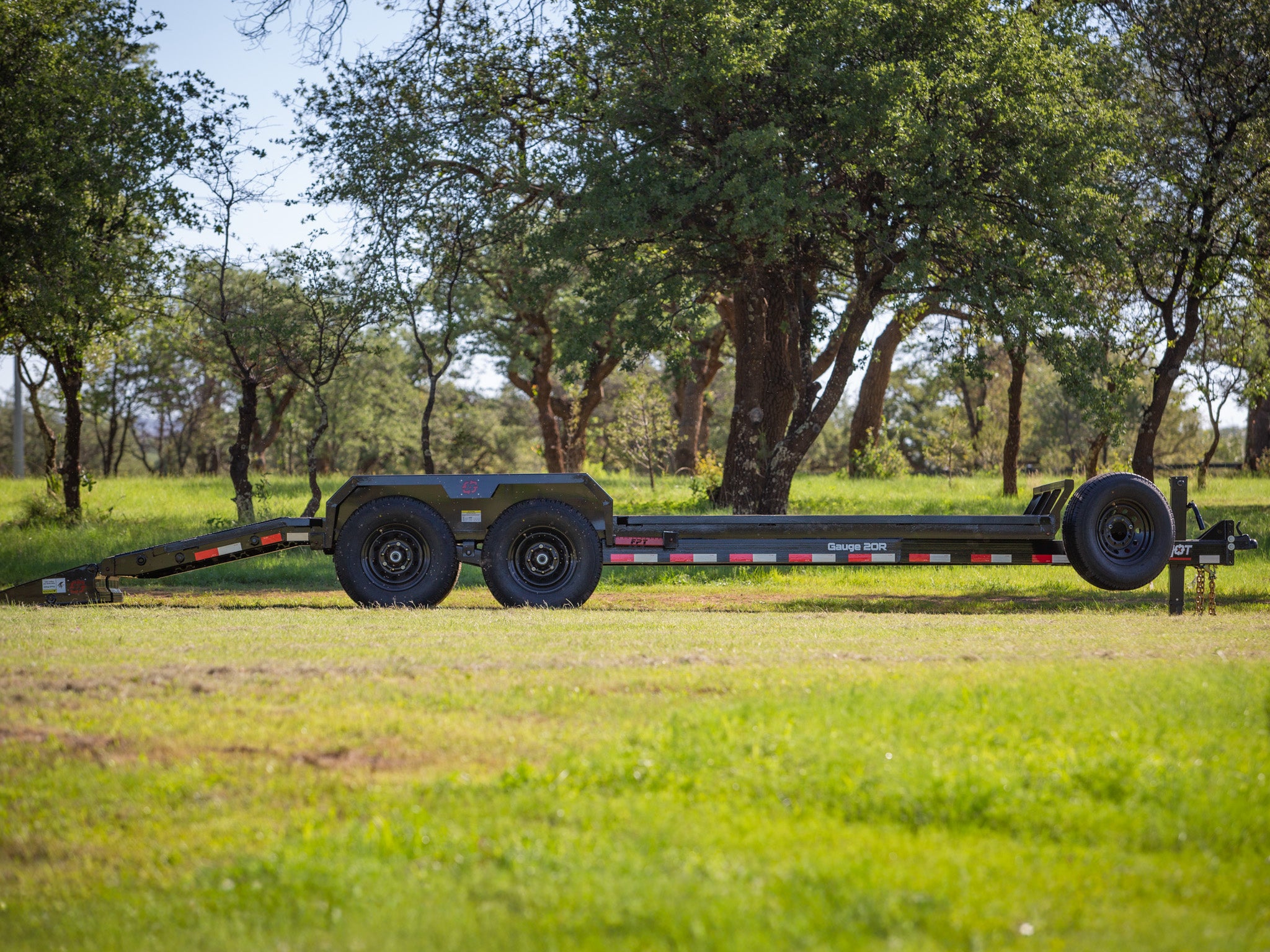 Buckshot Gauge Bumper Pull Equipment Trailer